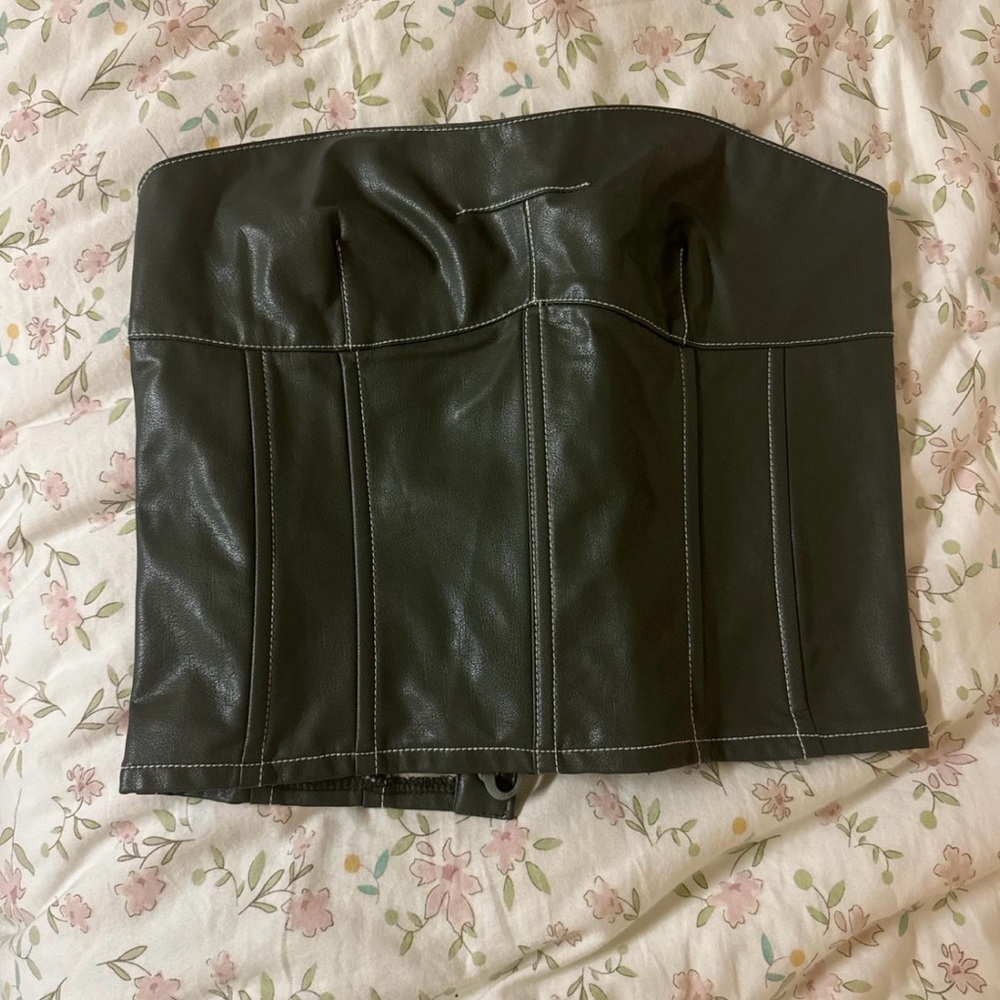 Edikted Green Corset Top